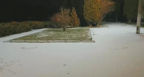 На Сумщине и Черниговщине выпал первый снег - 