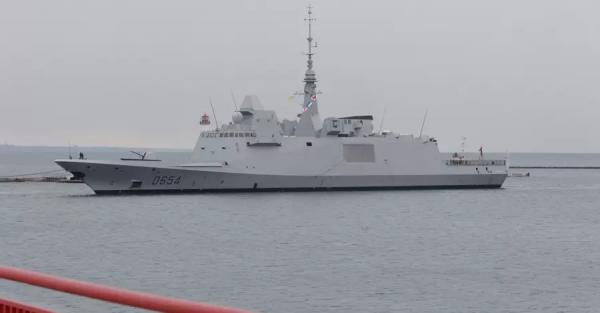  В Одессу впервые прибыл фрегат Военно-морских сил Франции - 