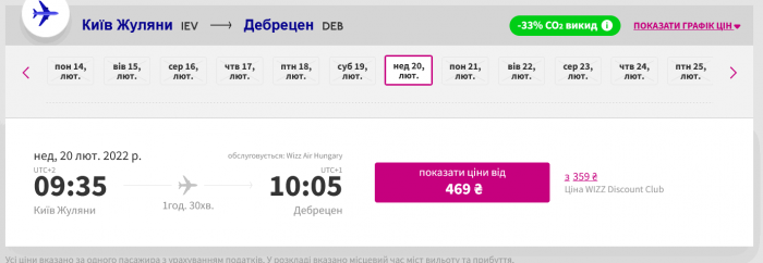 Авиакомпания Wizz Air объявила об однодневной распродаже