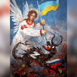 Украинские художники рисуют войну: миру нужно показать нашу боль - Life