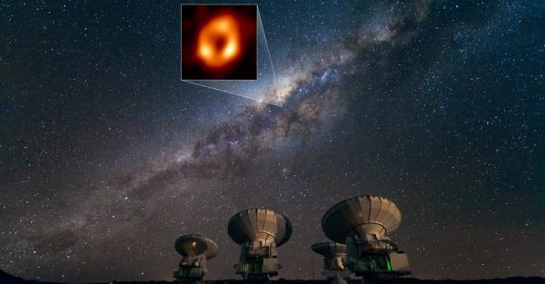 Первое изображение черной дыры в центре нашей галактики - Life