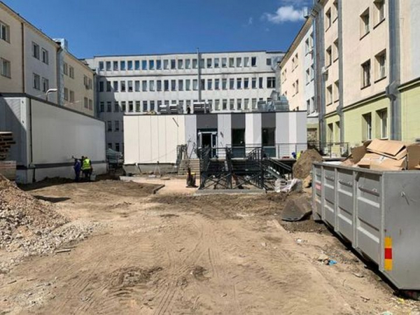 
В Україні розглядають варіант будівництва модульних лікарень. ФОТО	