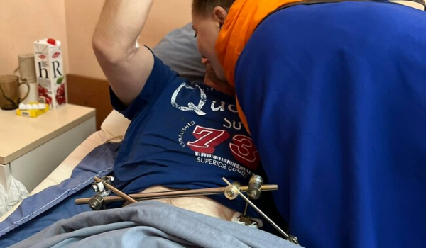 Нино Катамадзе во львовской больнице посетила пациентов, пострадавших от войны - Life