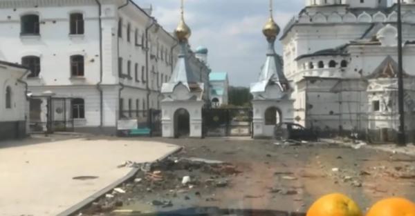 Украина эвакуировала часть людей из Святогорской Лавры - Life