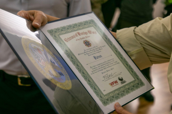 Пес Патрон получил сразу две ветеранские награды США - Life