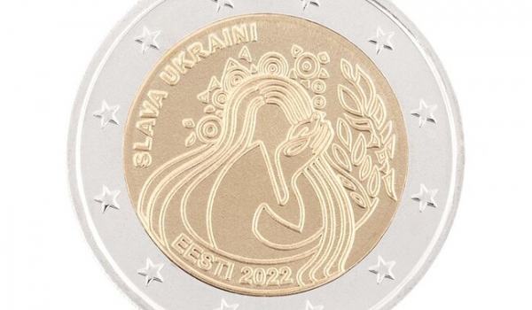 В Эстонии выпустили монету, посвященную Украине - Life