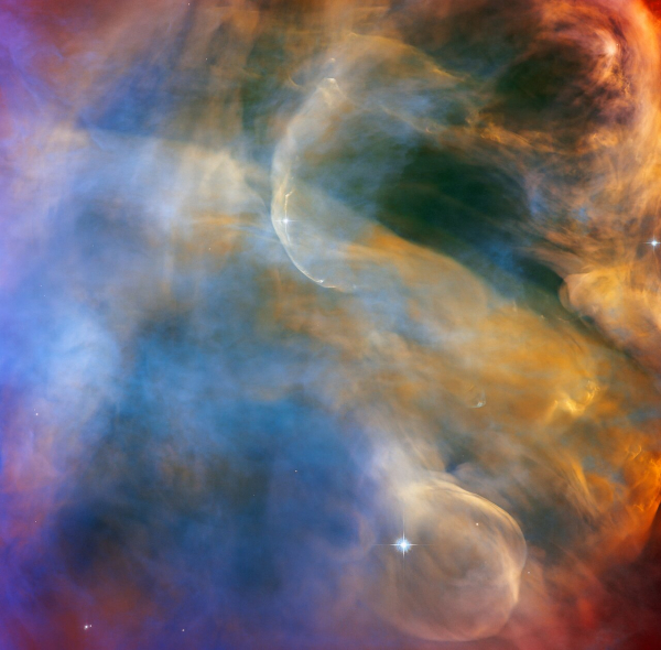 Hubble сфотографировал космические "облака" в Туманности Ориона - Life