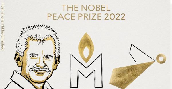 Нобелевскую премию мира получили украинский Центр гражданских свобод, "Мемориал" и правозащитник из Беларуси - Life