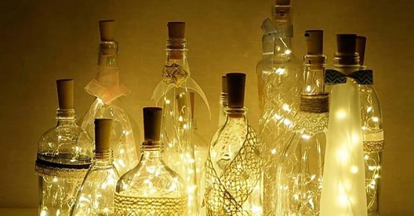 Не потеряться в темноте: освещаем дом пледами, пижамами и гирляндами в бутылке - Life