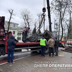 В Днепре демонтировали последний памятник, связанный с Россией - Life