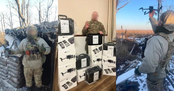 Факт. Военные на Донецком направлении получили дроны и генераторы от Фундации Течия и Олега Крота - Life