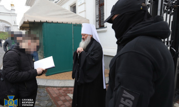 Тепер офіційно: СБУ повідомила про підозру митрополиту УПЦ (МП) Павлу (фото, відео)