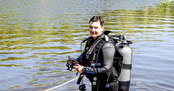 23-летняя Татьяна Мордач из Винницкой области станет первой женщиной, которая будет работать водолазом-сапером - Life
