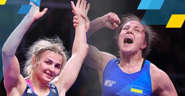 На рейтинговом турнире по борьбе в Киргизии две украинки взяли "золото"  