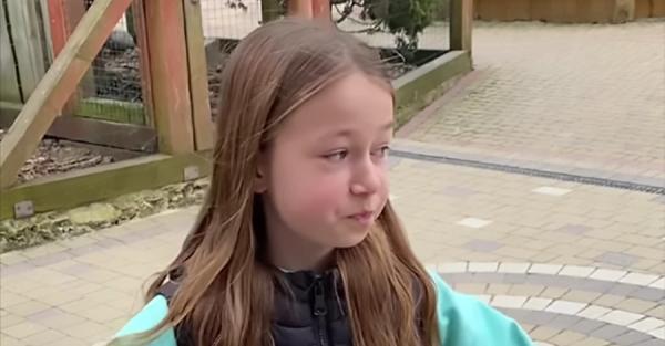 10-летняя Злата из Луцка учит переселенцев из Украины польскому языку - Life