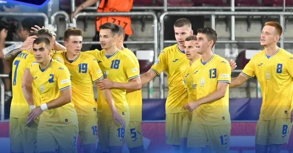 Украина вышла в четвертьфинал молодежного Евро2023 со второго места в группе  