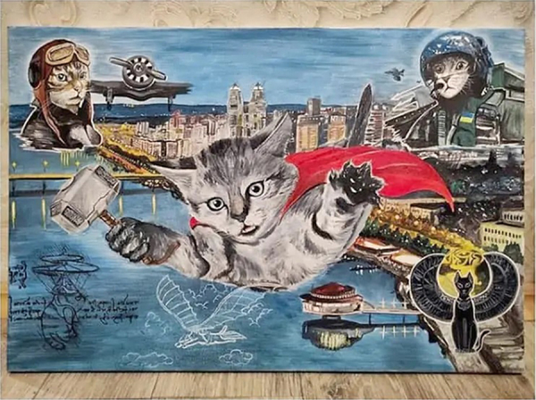 Муралист Тарас Билоус: Хочу нарисовать котиков для каждого региона Украины - Life