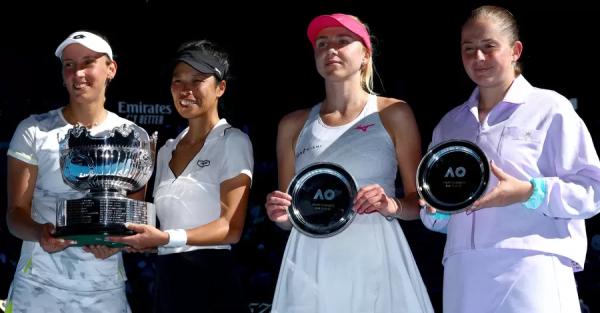 Людмила Киченок проиграла финал Australian Open2024 в женском парном разряде  