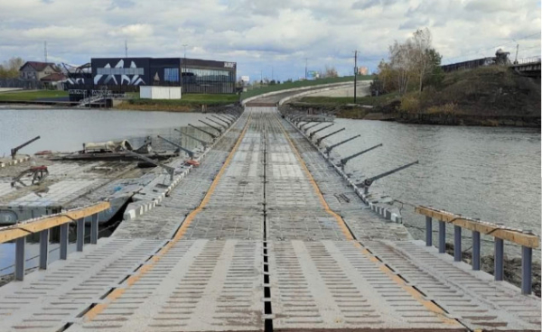 Міст через канал у Вишгороді закрили для руху транспорту через проведення капітального ремонту 