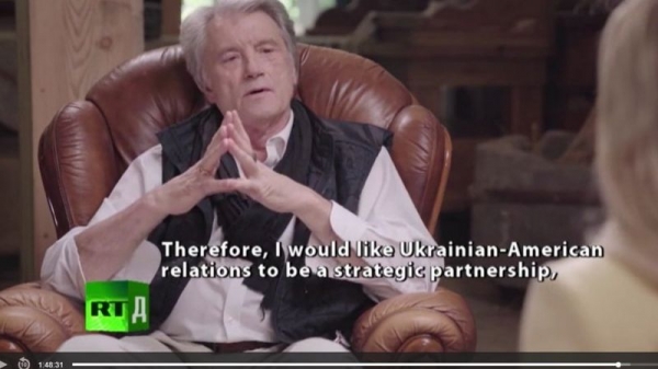 Ющенко заманили в российский фильм об Украине