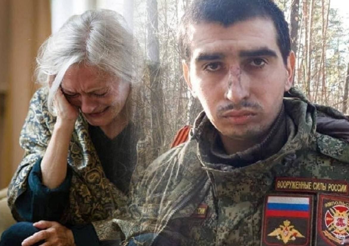 Мама пленного солдата на Украине