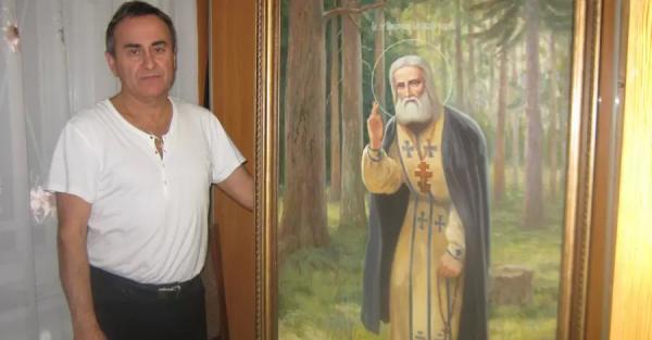 Владимир Семенюк 40 лет пишет и восстанавливает иконы - 